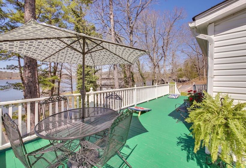 Harrod S Hideaway W/deck+dock On Lake Norrell