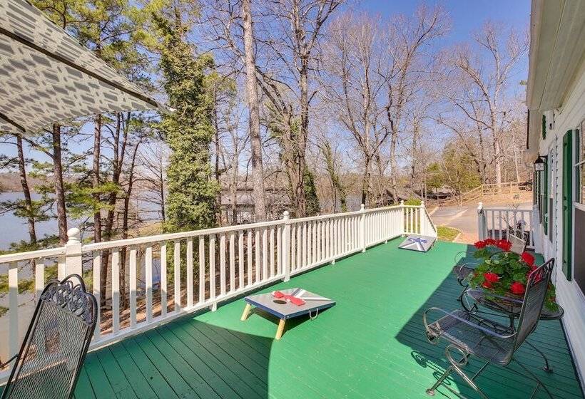 Harrod S Hideaway W/deck+dock On Lake Norrell