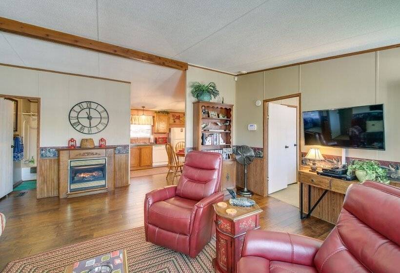 Harrod S Hideaway W/deck+dock On Lake Norrell