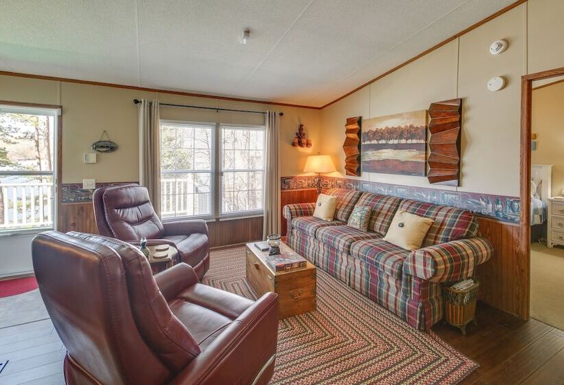 Harrod S Hideaway W/deck+dock On Lake Norrell