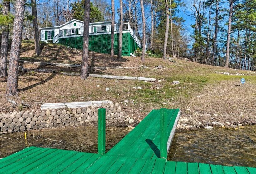 Harrod S Hideaway W/deck+dock On Lake Norrell