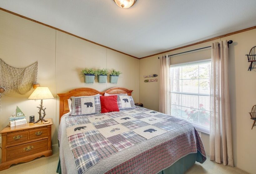 Harrod S Hideaway W/deck+dock On Lake Norrell