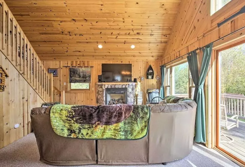 Hurley Lakefront Hideaway W/ Fire Pit & Dock!