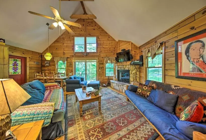 11 Mi To Calaboose Cellars: Marble Cabin W/ Deck!