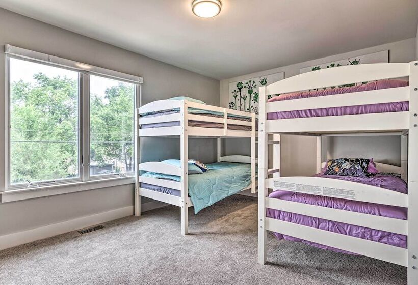 Modern Indianapolis Home W/ Skyline Views