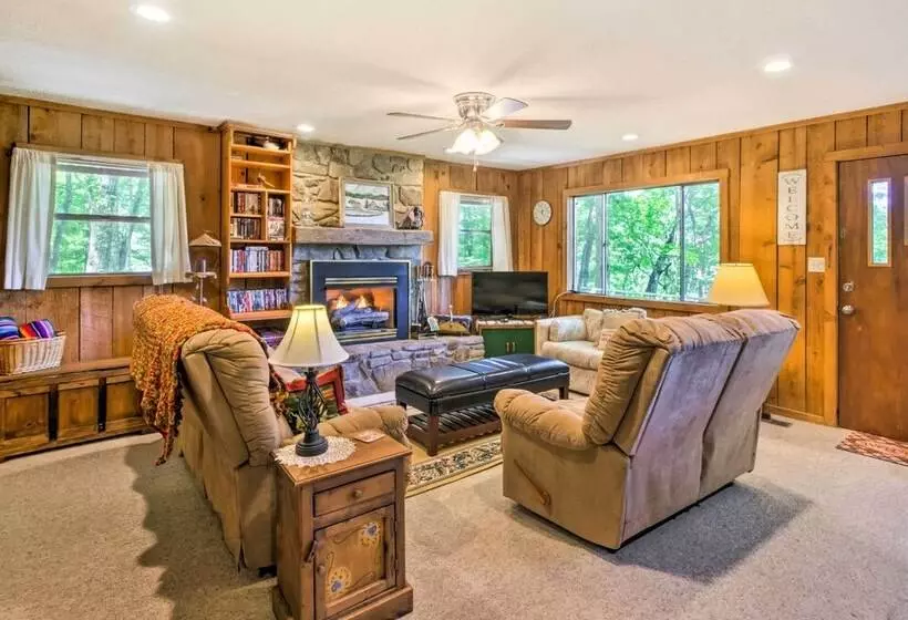 Secluded  Mountain Home  12 Mi To Tsali Area