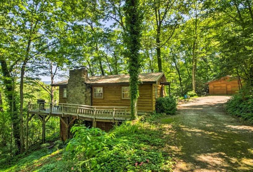 Secluded  Mountain Home  12 Mi To Tsali Area