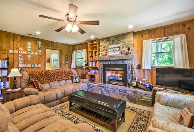 Secluded  Mountain Home  12 Mi To Tsali Area