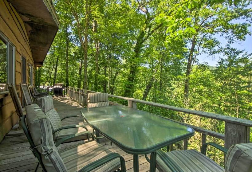 Secluded  Mountain Home  12 Mi To Tsali Area