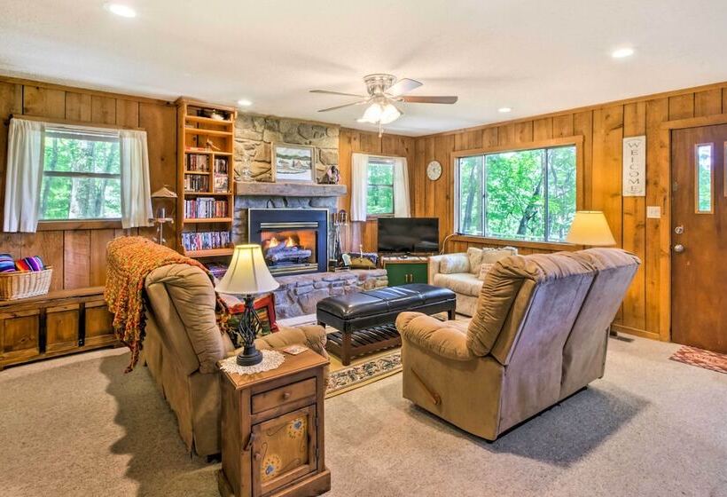 Secluded  Mountain Home  12 Mi To Tsali Area