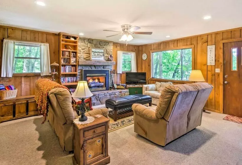 Secluded  Mountain Home  12 Mi To Tsali Area