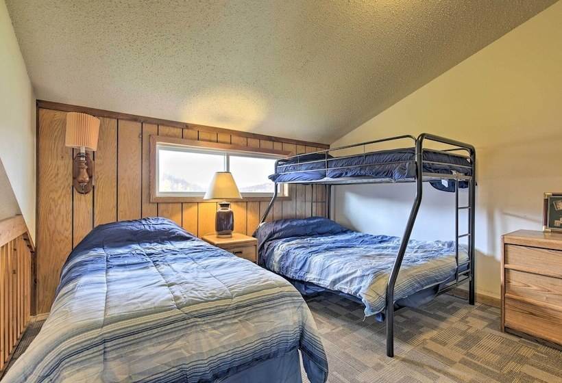 Upson Ski In/ski Out, End Unit Cabin W/ Fireplace!