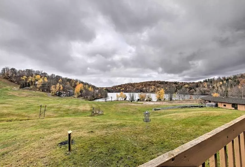 Upson Ski In/ski Out, End Unit Cabin W/ Fireplace!