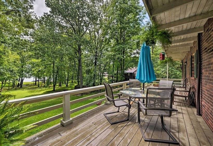 Waterfront Lake Barkley Home W/ Deck & Fire Pit!