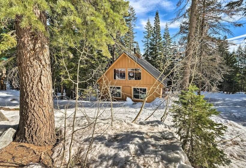 Near Hiking & Skiing: Bear Valley Cabin!