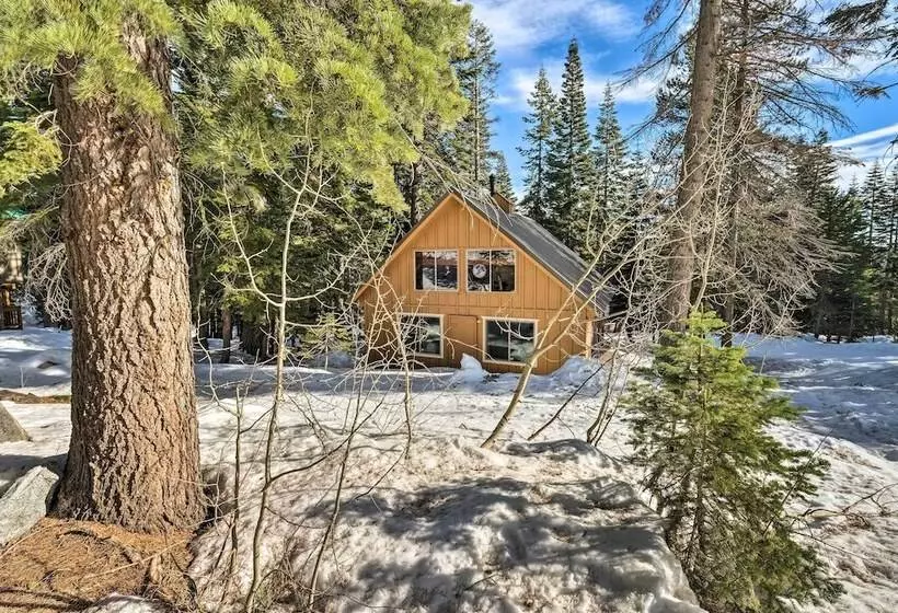 Near Hiking & Skiing: Bear Valley Cabin!