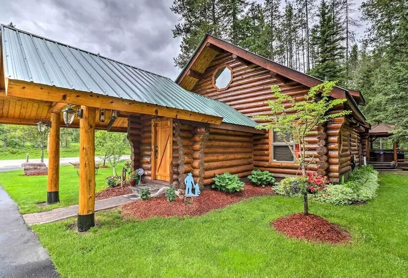 Cozy Glacier Park Log Cabin    Best In The West!
