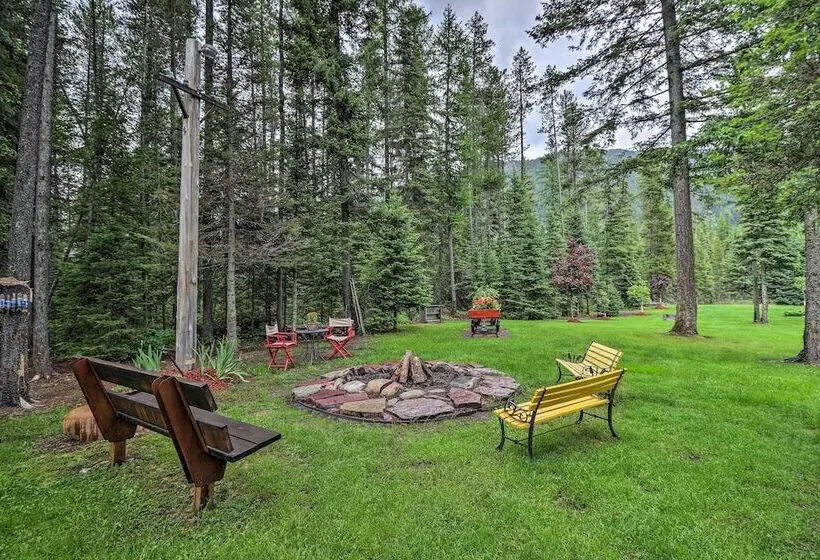 Cozy Glacier Park Log Cabin    Best In The West!