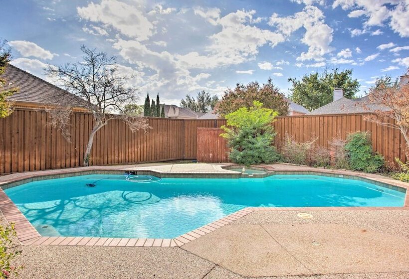 Elegant Plano Home W/ Private Outdoor Pool!