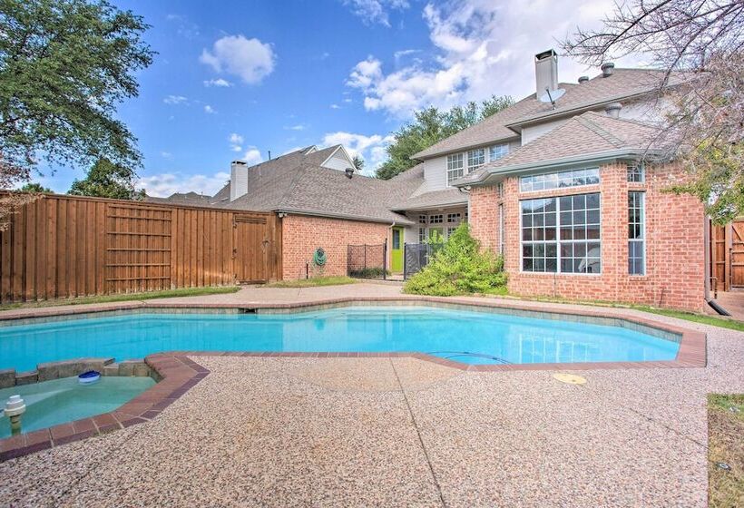Elegant Plano Home W/ Private Outdoor Pool!
