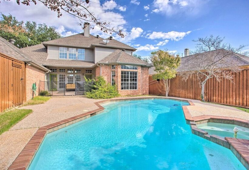 Elegant Plano Home W/ Private Outdoor Pool!