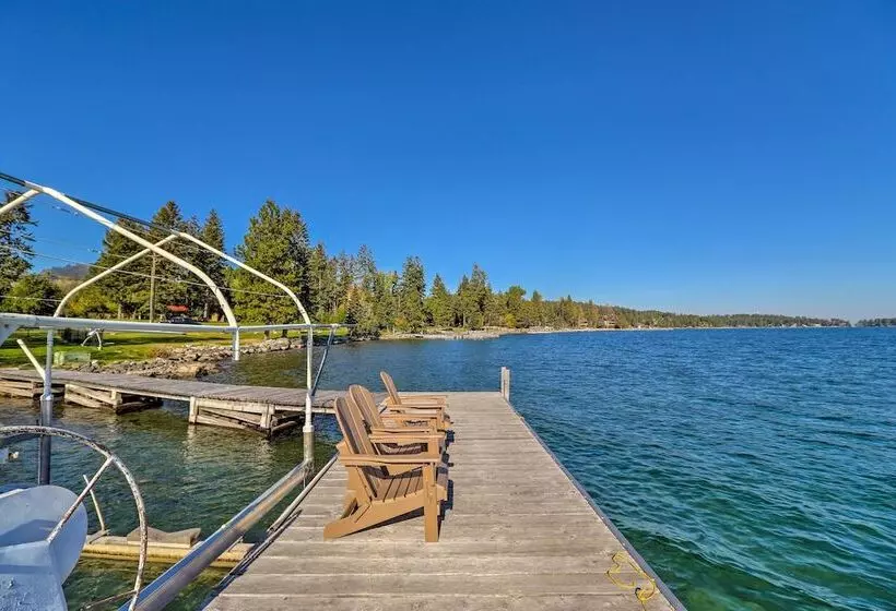 Lakeside Home W/ Beach ~ 14 Mi To Ski Area!