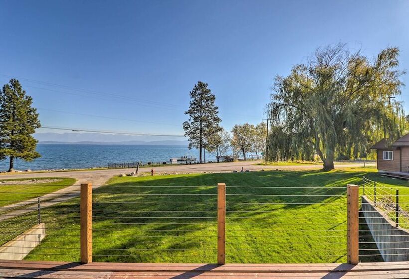 Lakeside Home W/ Beach ~ 14 Mi To Ski Area!