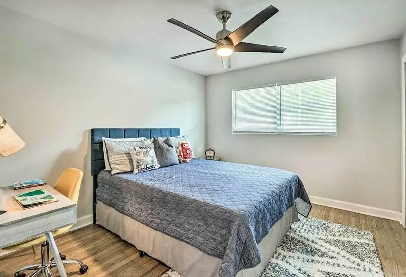 Modern, Colorful Home ~ 2 Mi To Tuskegee Uni