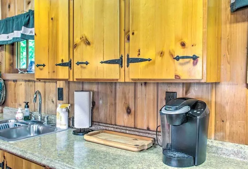 Remote Escape: Serene Lakeside Cabin W/ Beach