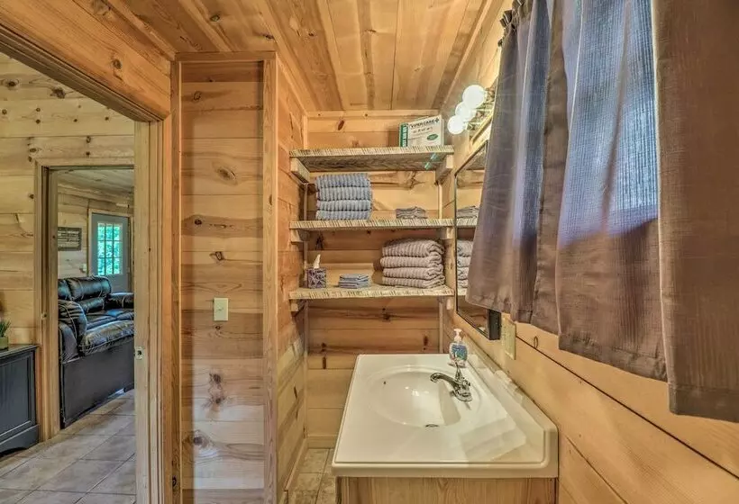 Rustic Mtn View Cabin < 1 Mile To White River!