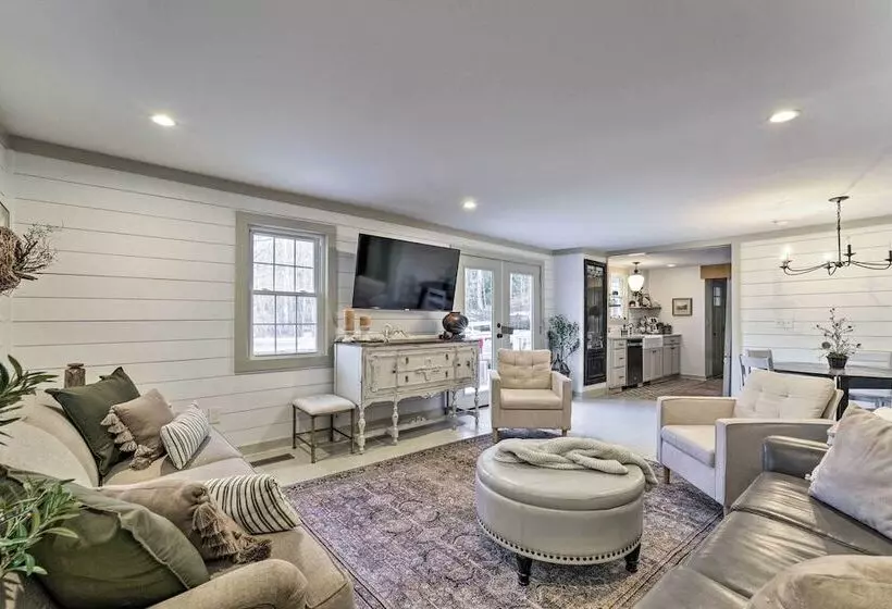 Deck + Views: Spacious Newland Home!