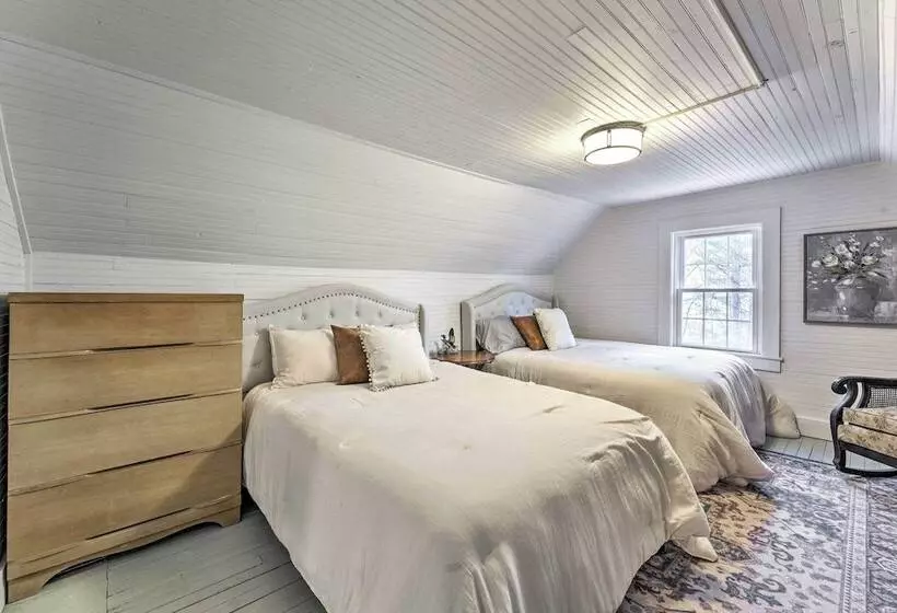 Deck + Views: Spacious Newland Home!