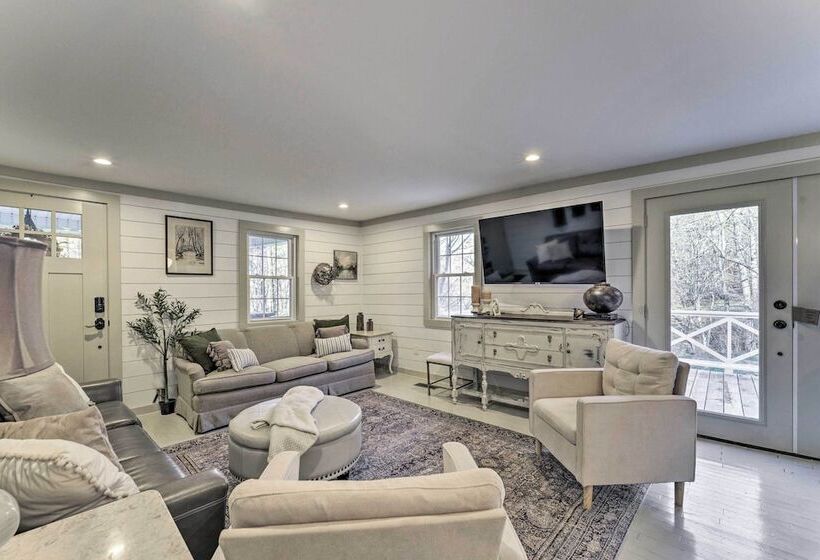 Deck + Views: Spacious Newland Home!