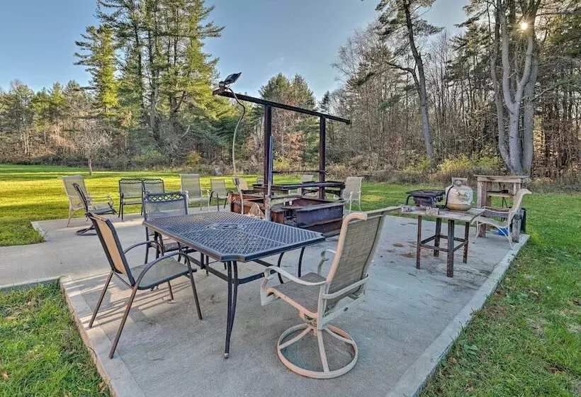 Unadilla Cabin On 50 Acres + Fire Pit & Creek