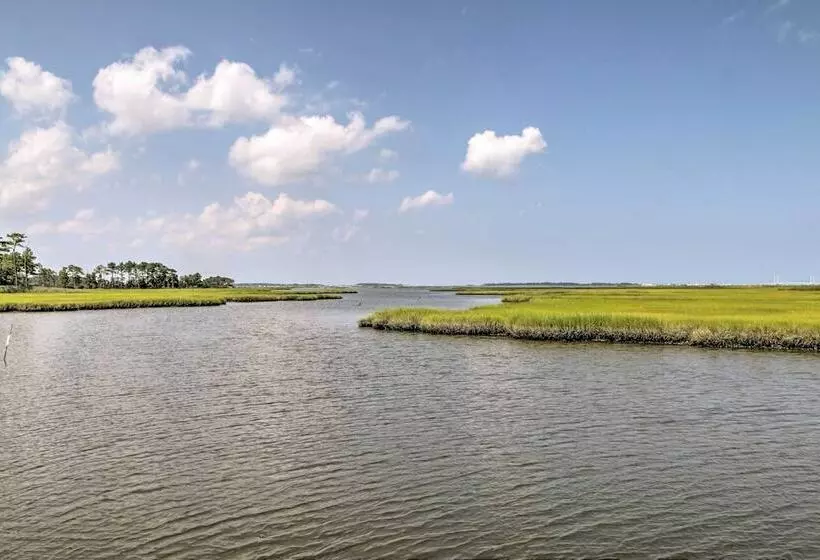 Vibrant Home In Ocean View W/ Screen Porch