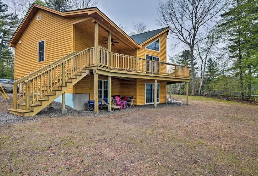 Waterfront Davis Pond Cabin W/ Dock + Kayaks!
