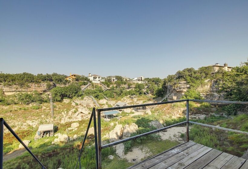 Waterfront Lake Travis Luxury Home W/ Large Deck!