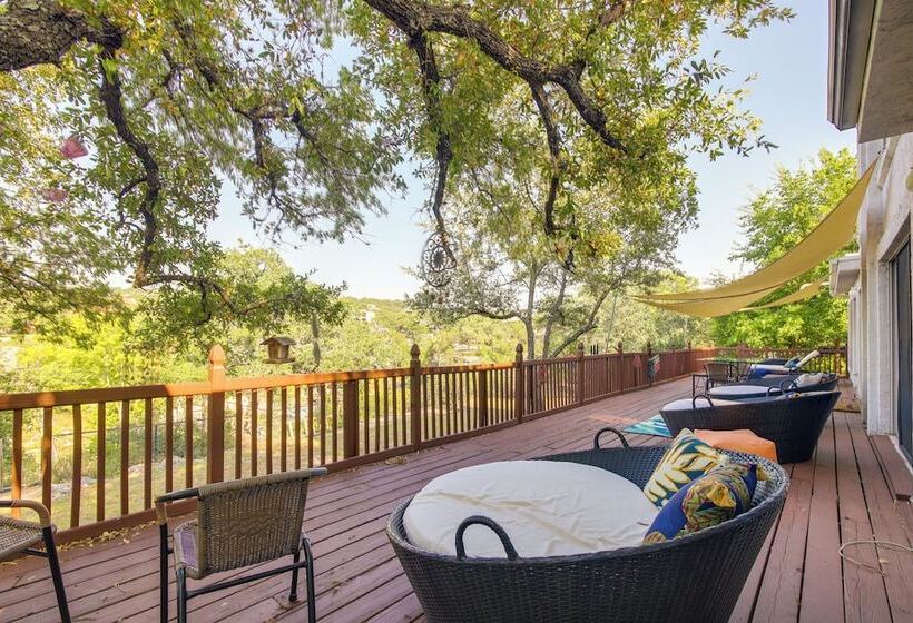 Waterfront Lake Travis Luxury Home W/ Large Deck!