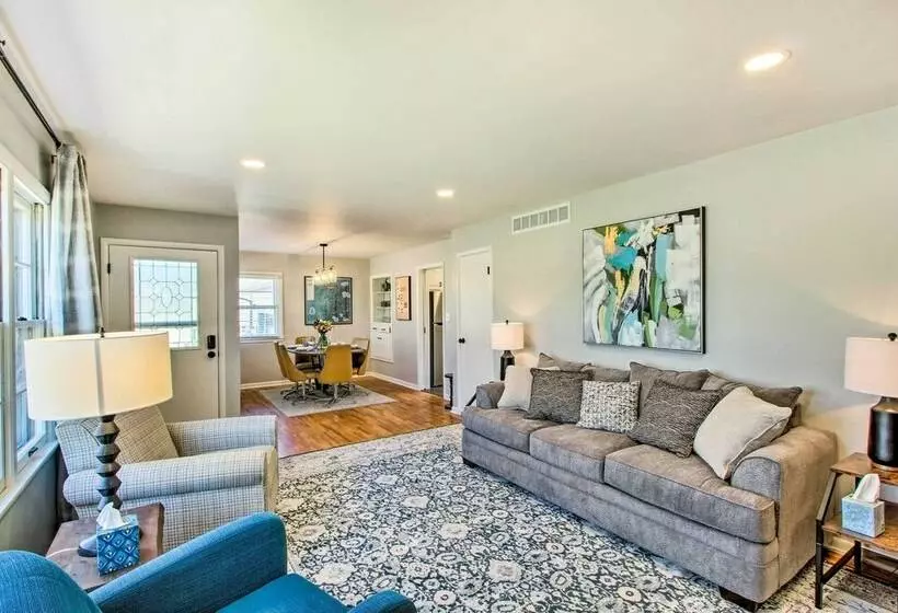 Emporia Family Home Near Downtown: Game Room!