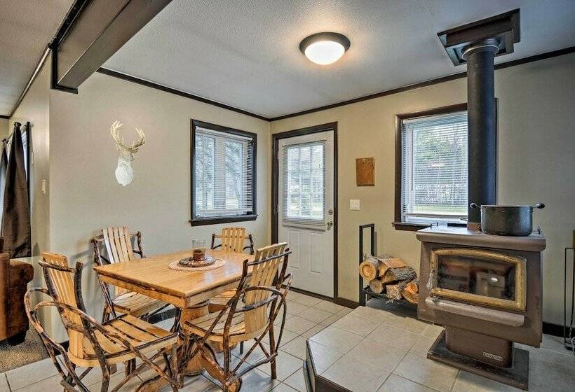 Gaylord Home W/ Fire Pit   3 Mi To Otsego Lake!