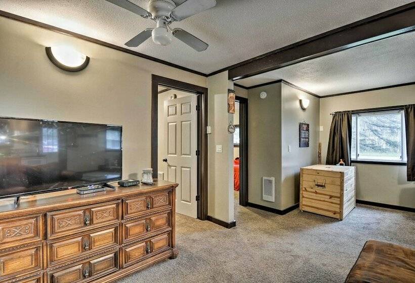 Gaylord Home W/ Fire Pit   3 Mi To Otsego Lake!