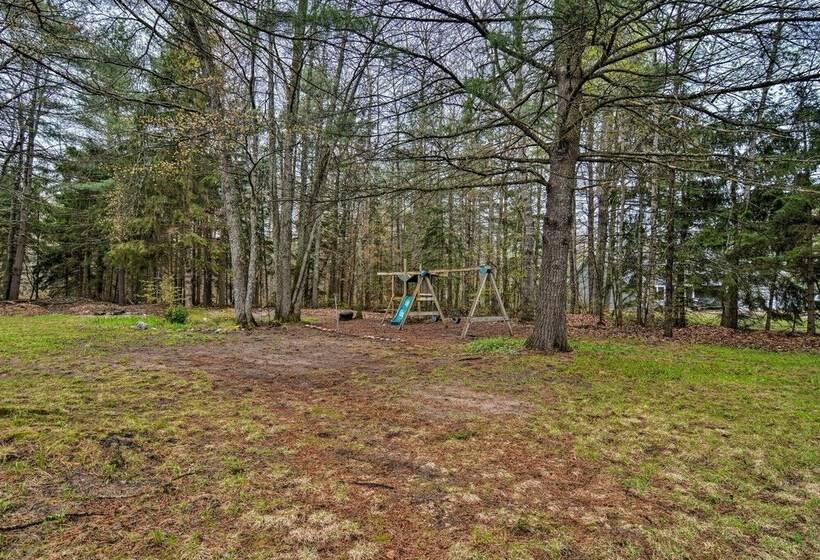 Gaylord Home W/ Fire Pit   3 Mi To Otsego Lake!