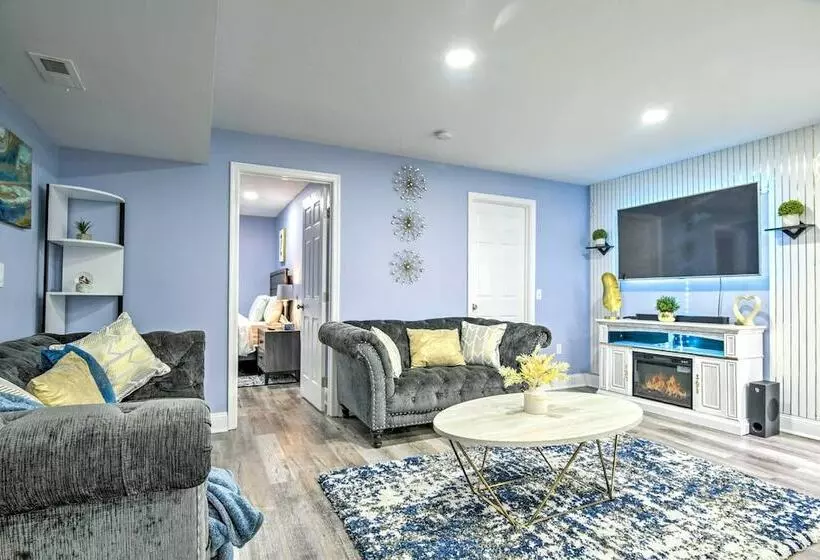 Joppatowne Home W/ Private Deck & Fireplace!