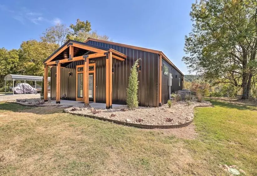 Modern Norfork House W/ Patio On White River!