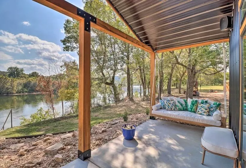 Modern Norfork House W/ Patio On White River!