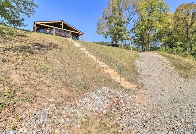 Modern Norfork House W/ Patio On White River!