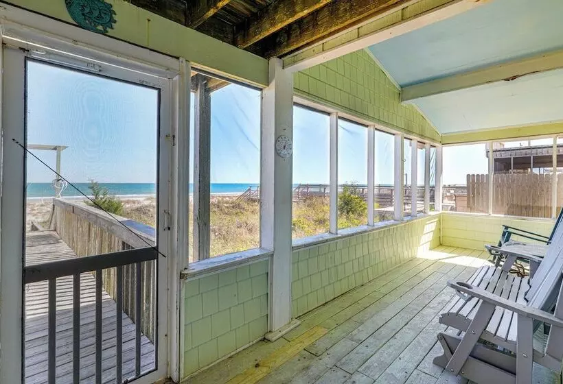 Oceanfront Gem W/ Rooftop Deck: Steps To Sand