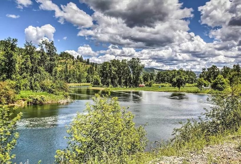 Private 2 Acre Retreat W/ Mtn Views, Walk To River