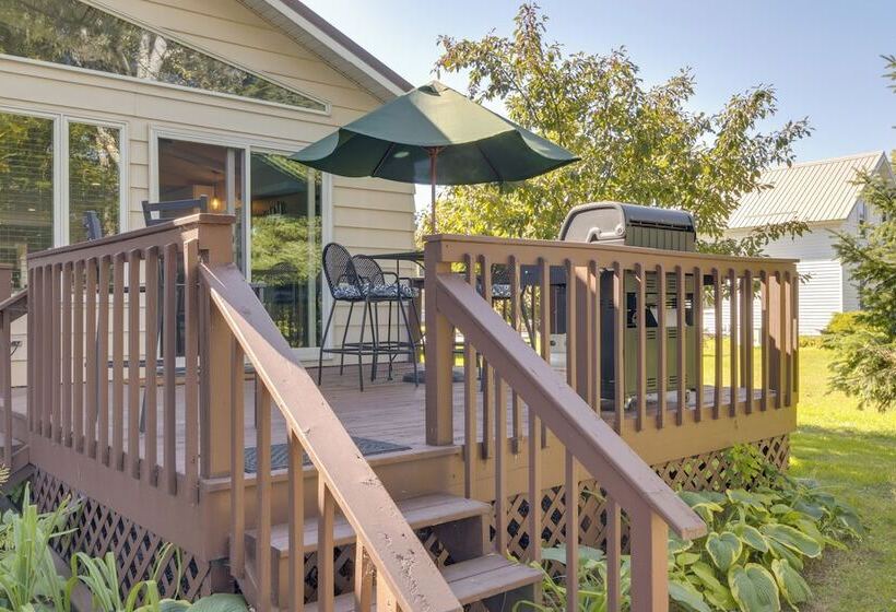 Riverfront Shawano Home W/ Private Backyard!