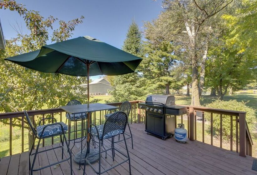 Riverfront Shawano Home W/ Private Backyard!